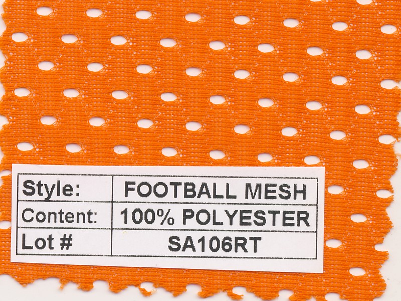 Football Mesh 100% Polyester
